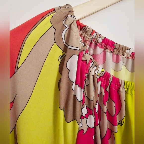 LAST CALL🍂 Trina Turk Mod psychedelic Pucci print colorful dress stretchy - Picture 6 of 14